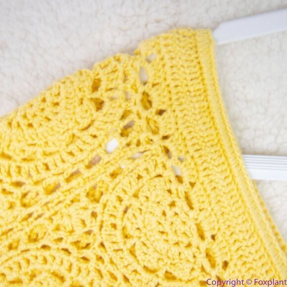 NEW Spell LET THE SUNSHINE IN CROCHET MINI DRESS, M - Picture 14 of 16